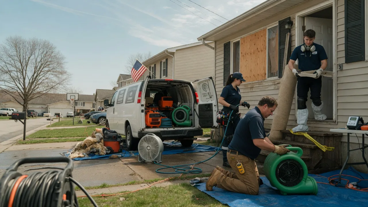 Water Damage Restoration in Paincourtville, LA near me